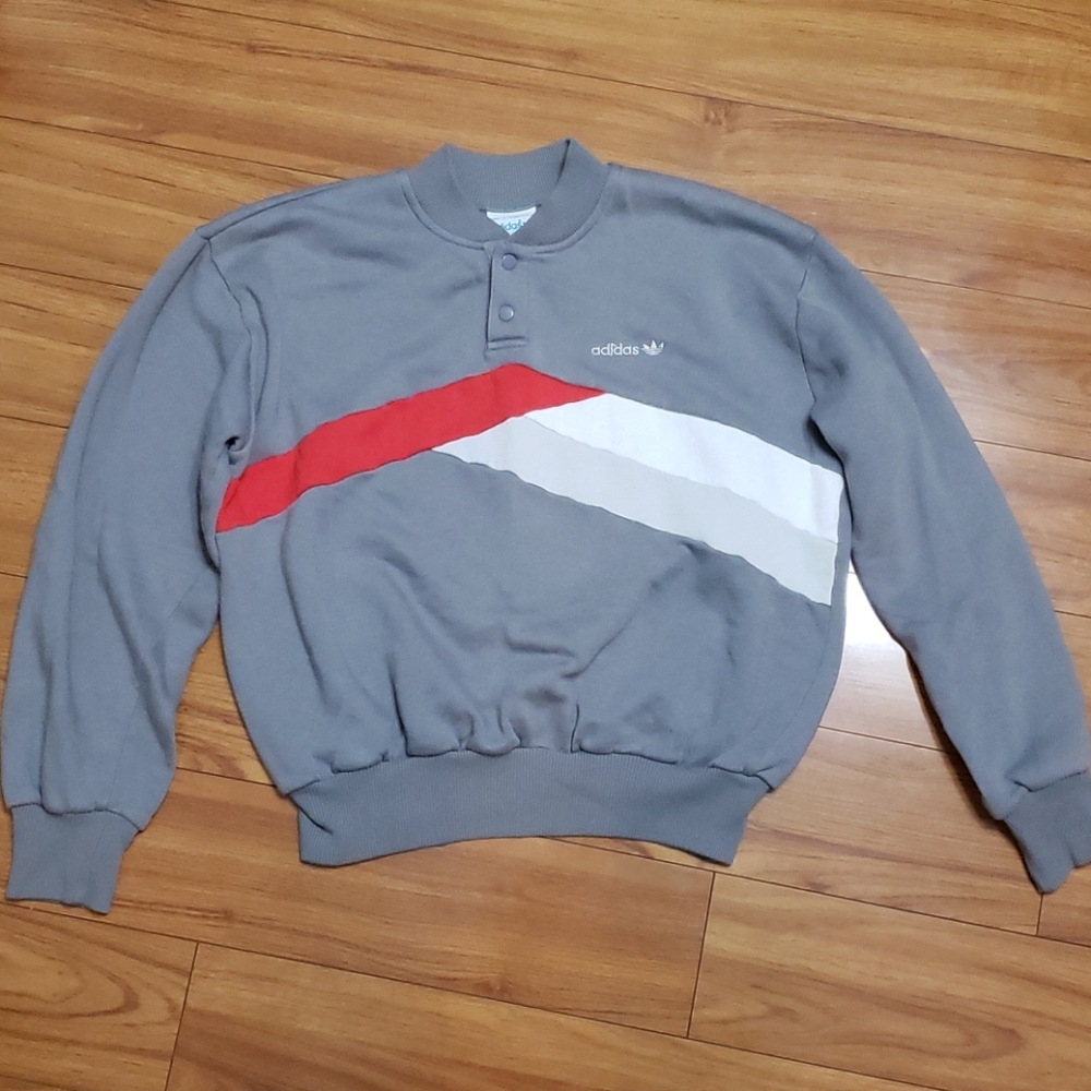 Vintage Men's Adidas Crewneck Sweatshirt M